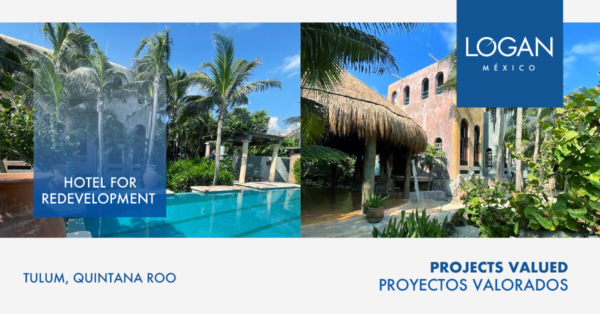  Proyectos Valuados | Avalúo Hotel Tulum México – Riviera Maya 